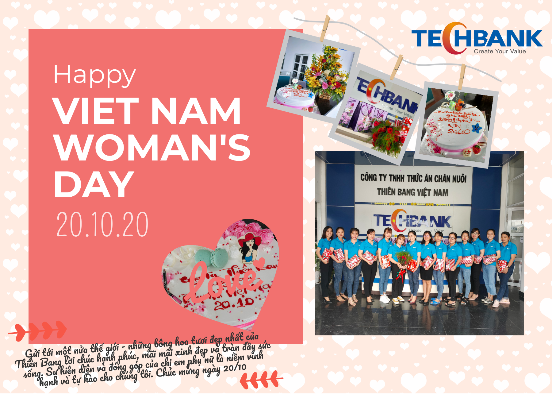 PHỤ NỮ LÀ ĐỂ YÊU THƯƠNG - CHÚC MỪNG NGÀY PHỤ NỮ VIỆT NAM